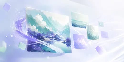 AI image creation preview